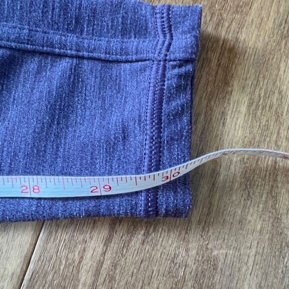 Athleta Elation Over The Heel Tight Women's Size XS Heather Purple Legging Long - Picture 9 of 10